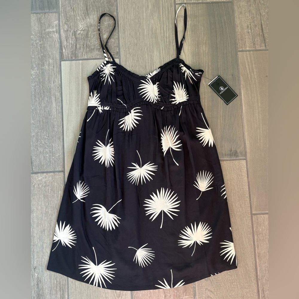 Volcom Black and White Mini Dress - Picture 2 of 7